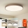 Brilagi - Luminaire LED dimmable POOL SMART LED/100W/230V Ø 80 cm 3000-6000K Wi-Fi Tuya + télécommande marron