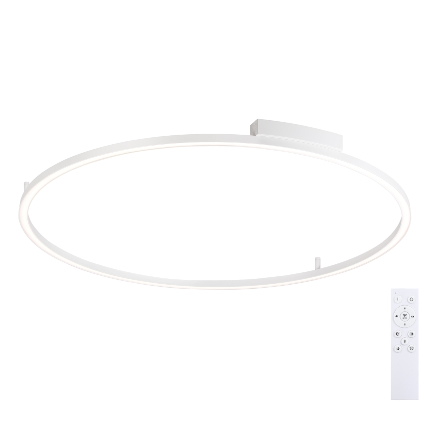 Brilagi - Plafonnier LED dimmable PORTOFINO LED/85W/230V 3000-6000K Ø 120 cm blanc + télécommande