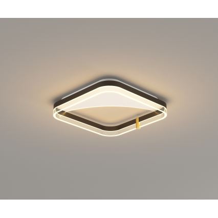 Brilagi - Plafonnier LED dimmable SIRELI LED/56W/230V 3000-6000K 40x40 cm + télécommande