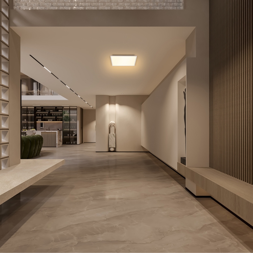 Brilagi - Plafonnier LED dimmable SLIMFRAME LED/36W/230V 45x45 cm 3000-6000K blanc + télécommande