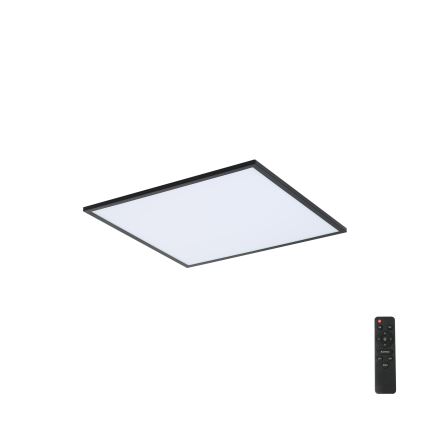Brilagi - Plafonnier LED dimmable SLIMFRAME LED/36W/230V 45x45 cm 3000-6000K noir + télécommande