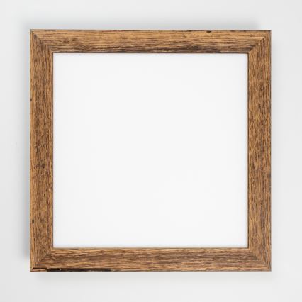 Brilagi - Plafonnier LED dimmable SLIMFRAME WOOD LED/36W/230V 49,5x49,5 cm 3000-6000K marron + télécommande