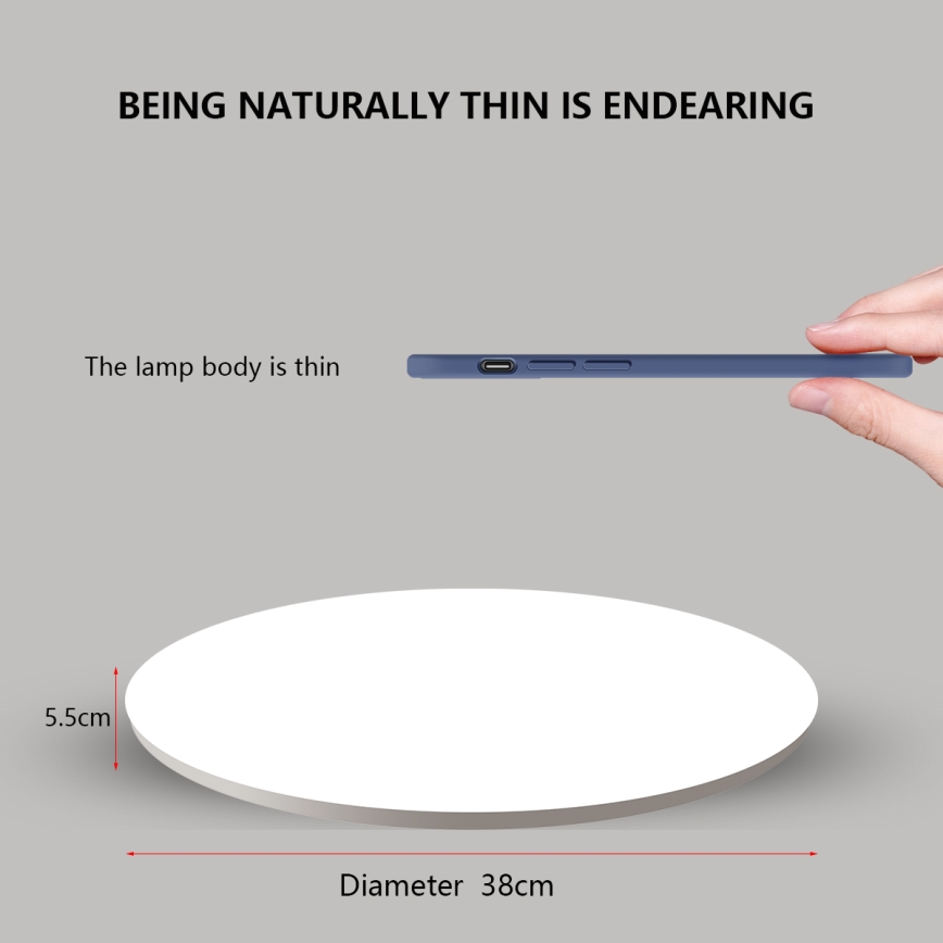 Brilagi - Luminaire LED dimmable SMART STARS LED/24W/230V Ø 38 cm 2700-6500K Wi-Fi Tuya + télécommande