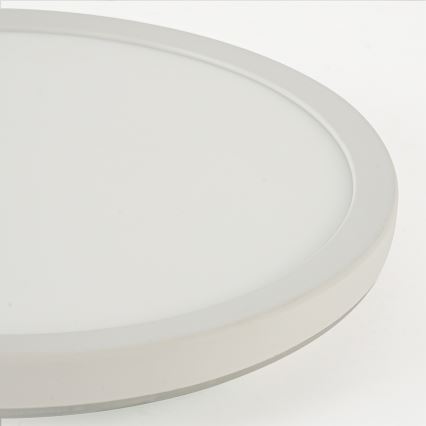 Brilagi - Plafonnier LED dimmable ULTRA SLIM LED/18W/230V 2700–6500K Ø 30 cm blanc + télécommande