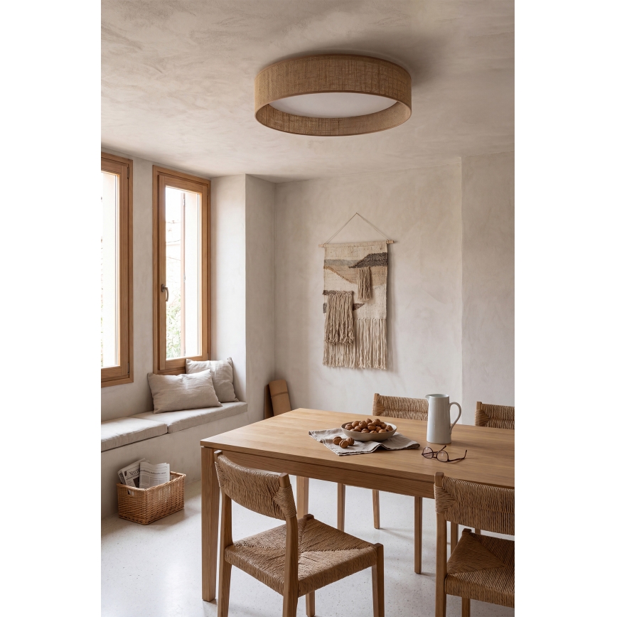 Brilagi - Plafonnier LED dimmable VELVET SMART VARI LED/24W/230V 3000-6500K Ø 45 cm beige + télécommande