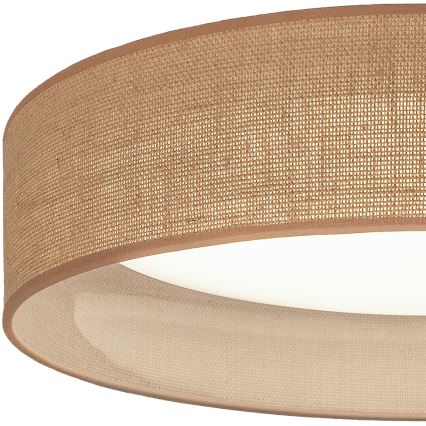 Brilagi - Plafonnier LED dimmable VELVET SMART VARI LED/24W/230V 3000-6500K Ø 45 cm beige + télécommande