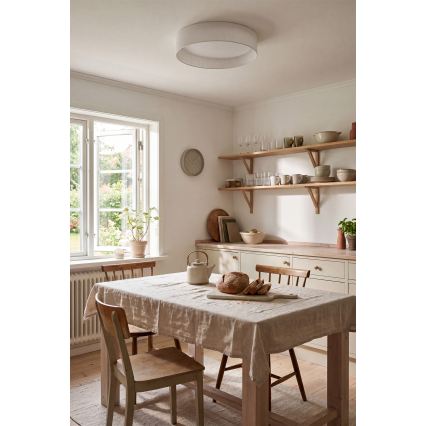Brilagi - Plafonnier LED dimmable VELVET SMART VARI LED/36W/230V 3000-6500K Ø 55 cm blanc + télécommande