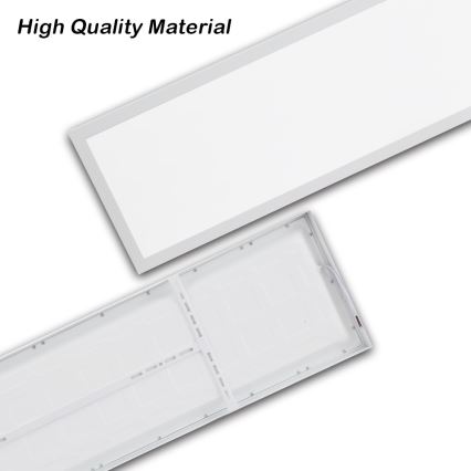 Brilagi - Plafonnier LED pour salle de bains FRAME LED/50W/230V 120x30 cm 3000/4000/6000K IP44 blanc