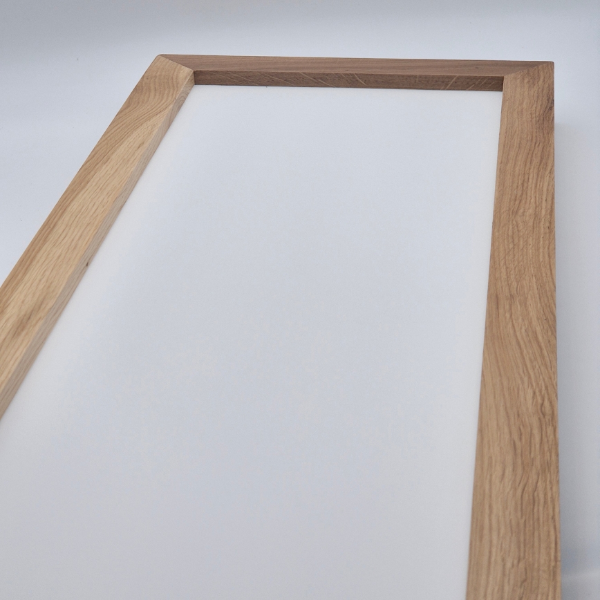 Brilagi - Plafonnier LED pour salle de bains WOODY FRAME LED/40W/230V 120x30 cm IP44 chêne