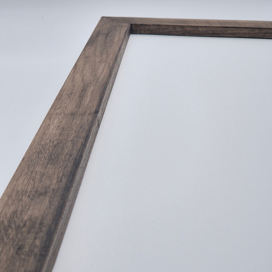 Brilagi - Plafonnier LED pour salle de bains WOODY FRAME LED/40W/230V 120x30 cm IP44 chêne/noyer