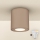 Brilagi - Luminaire LED RGBW dimmable pour salle de bains MIA 1xGU10/4,8W/230V 3000K 84x80 mm beige IP54 + télécommande