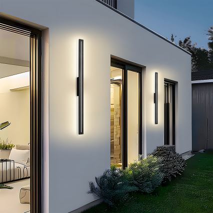 Brilagi - Applique murale d'extérieur LINEO LED/24W/230V 4000K IP65 100 cm noire