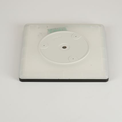 Brilagi - Plafonnier salle de bain ULTRA SLIM LED/24W/230V 42x42 cm noir IP54