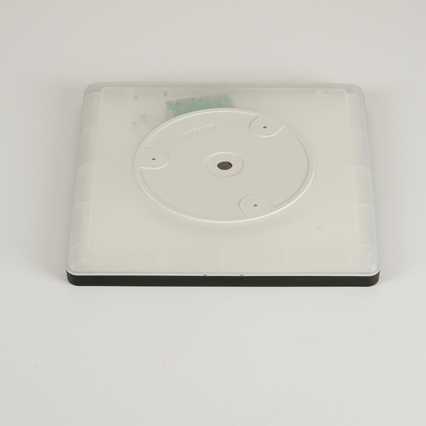 Brilagi - Plafonnier salle de bain ULTRA SLIM LED/24W/230V 42x42 cm noir IP54