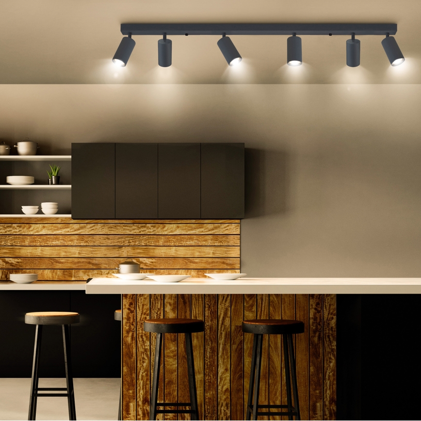Brilagi - Spot LED RGBW dimmable SELE 6xGU10/6,5W/230V 2700-6500K anthracite