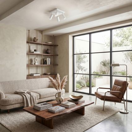 Brilagi - Luminaire spot SELE SQUARE 4x GU10/30W/230V, blanc
