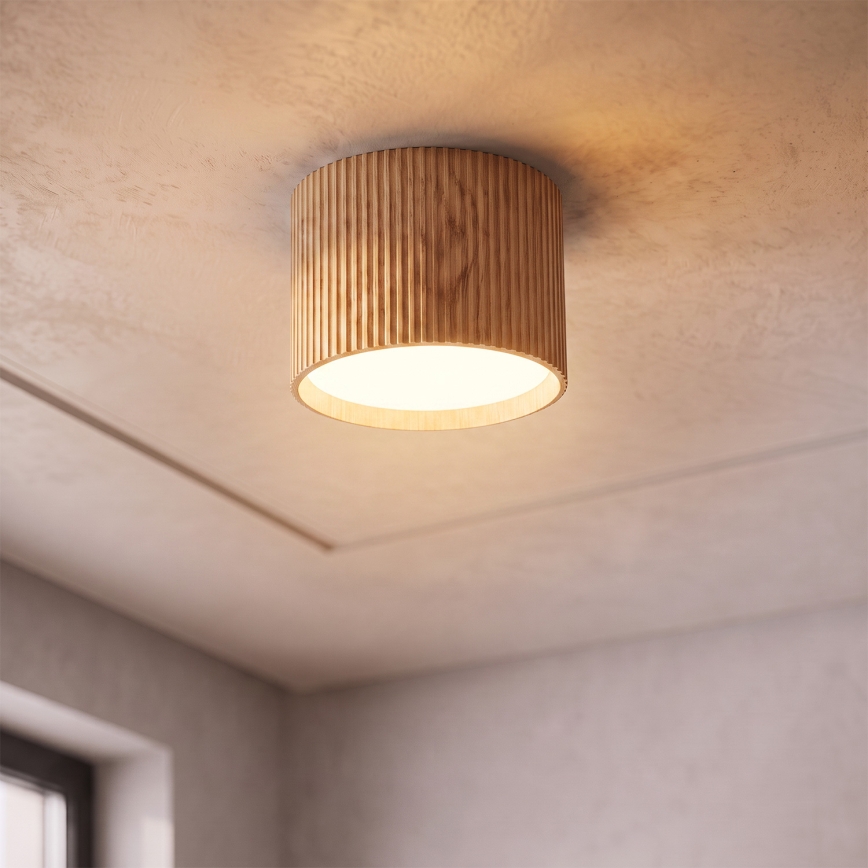 BRILAGI - Luminaire spot STRIPY 1xGX53/15W/230V 60x82 mm décor chêne