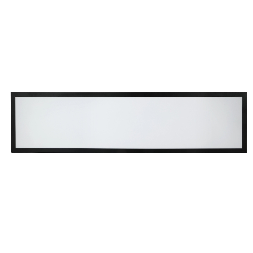 Brilagi - Plafonnier salle de bain à intensité variable FRAME SMART LED/50W/230V 30x120 cm 3000-6000K IP44 noir + télécommande