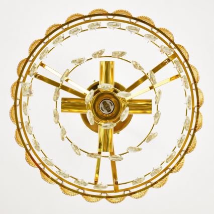 Brilagi - Lustre à chaîne CRISTAL 5xE14/40W/230V Ø 38 cm