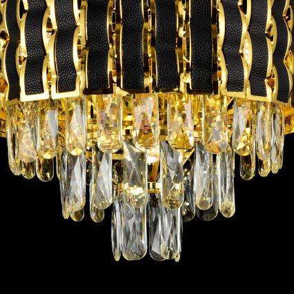 Brilagi - Lustre à chaîne CRISTAL 5xE14/40W/230V Ø 38 cm