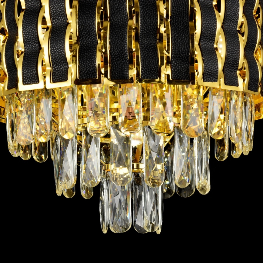 Brilagi - Lustre à chaîne CRISTAL 5xE14/40W/230V Ø 38 cm