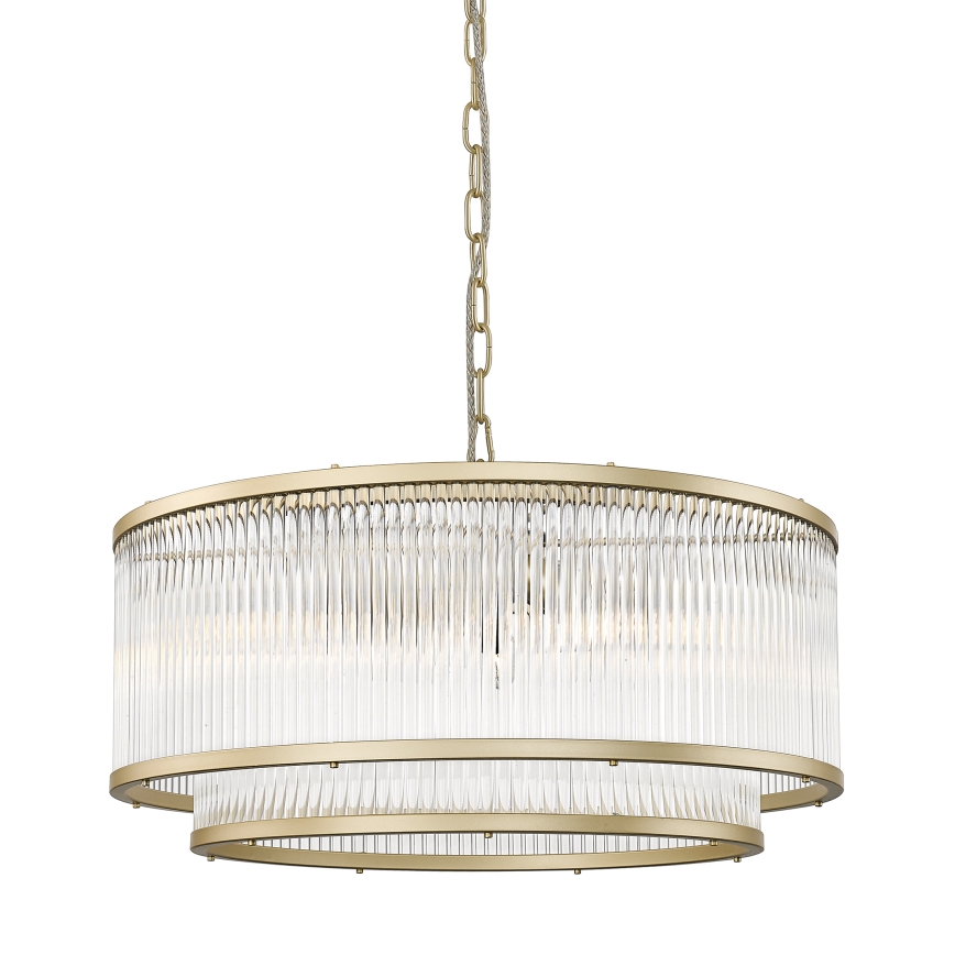 Brilagi - Lustre à chaîne RAMOS 6xE14/60W/230V, doré