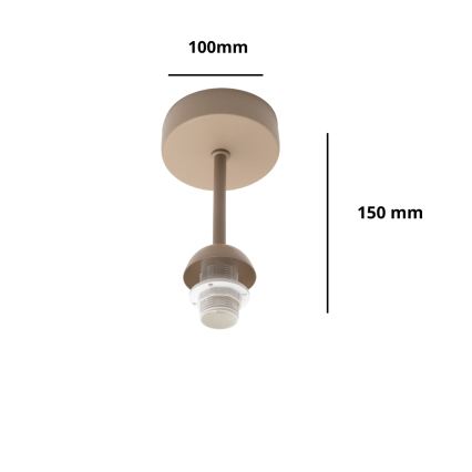 BRILAGI - Lustre affleurant PARTY 1xE14/60W/230V beige