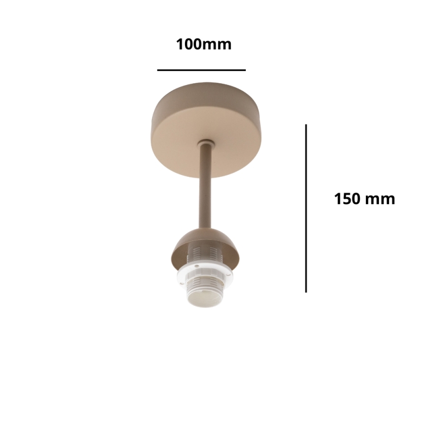 BRILAGI - Lustre affleurant PARTY 1xE14/60W/230V beige