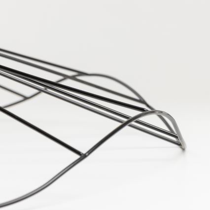 Brilagi - Lustre LED CERIA WIRE 1xE27/40W/230V Ø 80 cm noir/chêne