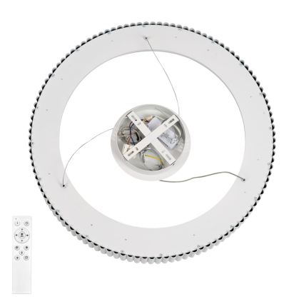 BRILAGI - suspension LED dimmable sur câble FALCON MODERN LED/54W/230V 3000-6000K Ø 60 cm blanc + télécommande