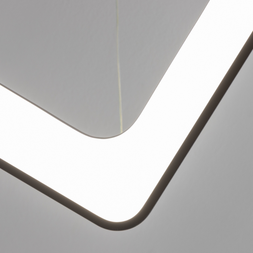 Brilagi - Suspension LED dimmable sur câble FALCON II LED/125W/230V 3000-6500K 60x60 cm noir + télécommande