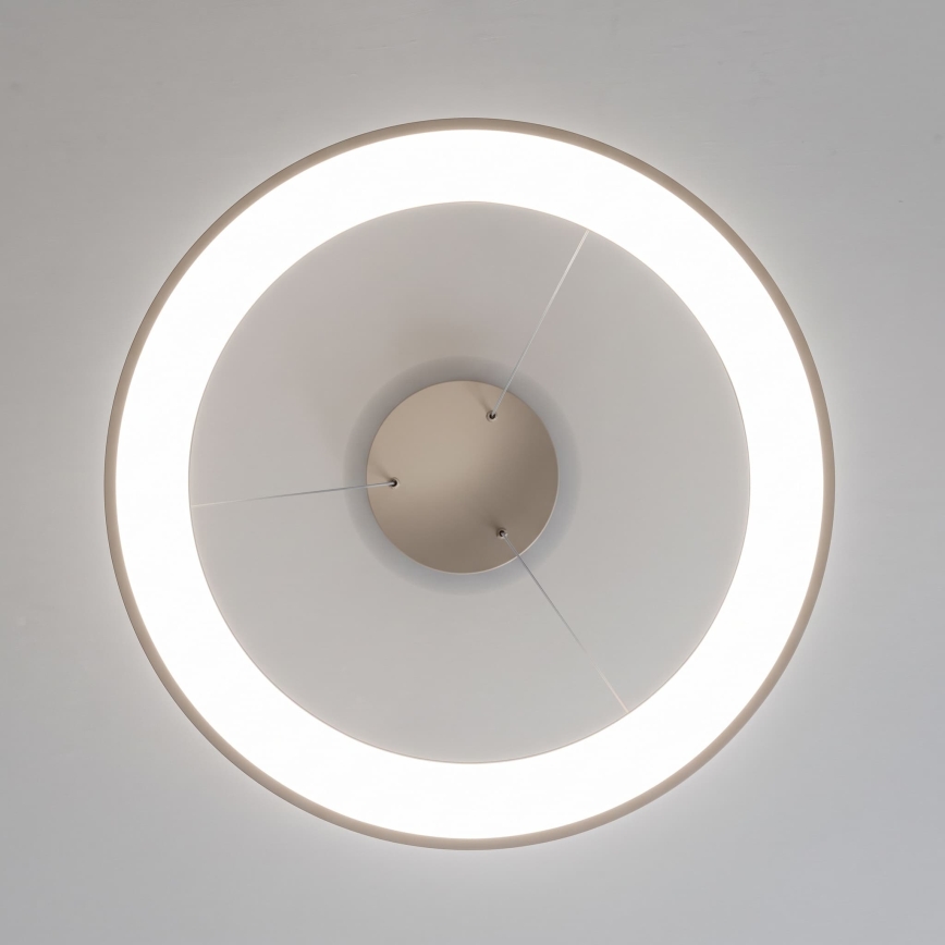 BRILAGI - Suspension LED dimmable sur câble FALCON II LED/99W/230V 3000-6500K Ø 60 cm beige + télécommande