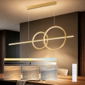 BRILAGI - Lustre LED dimmable suspendu sur câble SIGNATURE LED/53W/230V 3000-6000K 120 cm doré + télécommande