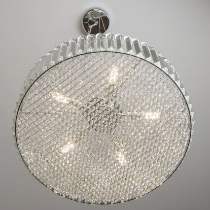 Brilagi - Lustre LED en cristal suspendu par câble GLAMOUR 5xG9/42W/230V