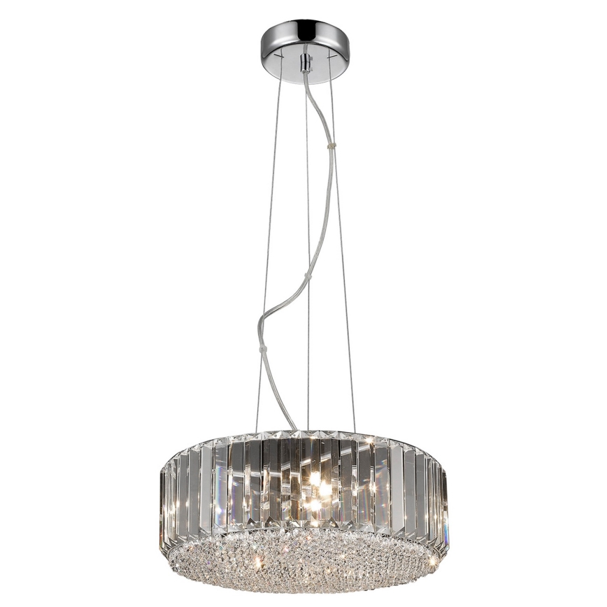 Brilagi - Lustre LED en cristal suspendu par câble GLAMOUR 5xG9/42W/230V