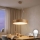 Brilagi - Lustre LED sur câble CARVALHO MODERN 3xE27/60W/230V chêne Ø 47,5 cm