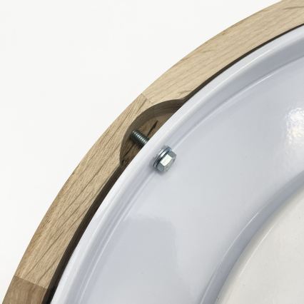 Brilagi - Lustre LED sur câble CARVALHO MODERN 3xE27/60W/230V chêne Ø 47,5 cm