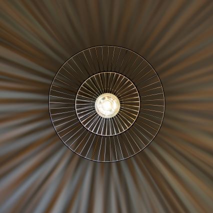 Brilagi - Lustre LED sur câble CERIA WIRE 1xE27/40W/230V Ø 38 cm noir