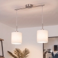 Brilagi - Lustre LED sur câble NUBILA 2xE27/60W/230V blanc