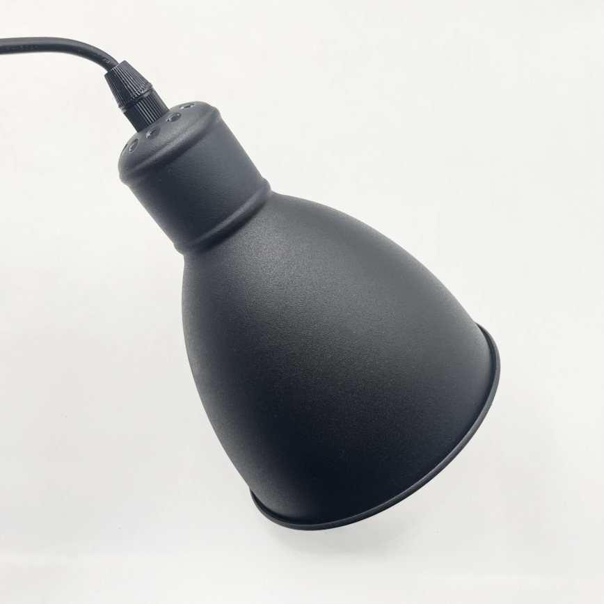 Brilagi - Lustre LED sur câble RIDDY 4xE27/60W/230V noir