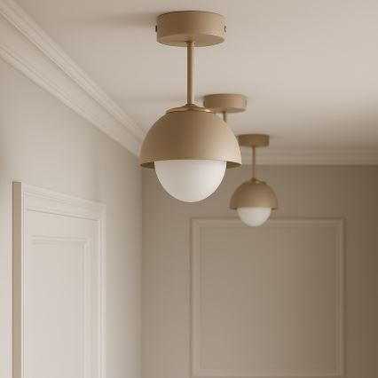 Brilagi - Lustre plafonnier COSMO 1xE27/60W/230V beige/doré