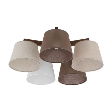 Brilagi - Lustre plafonnier LATTE 5xE27/15W/230V pin/mix