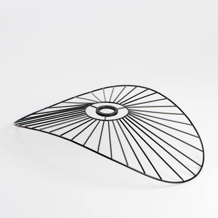 Brilagi - Lustre plafonnier LED CERIA WIRE 1xE27/40W/230V 40x56 cm noir