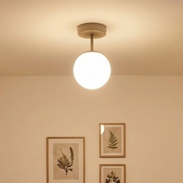 Brilagi - Lustre plafonnier MILO ECRU 1xE27/60W/230V beige/doré
