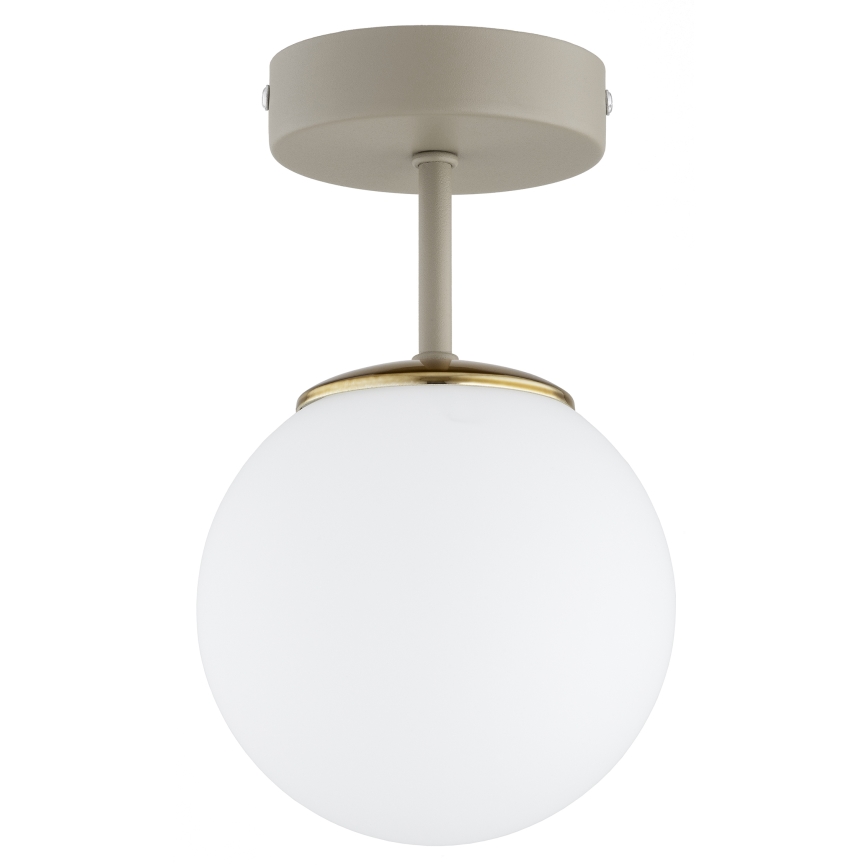 Brilagi - Lustre plafonnier MILO ECRU 1xE27/60W/230V beige/doré