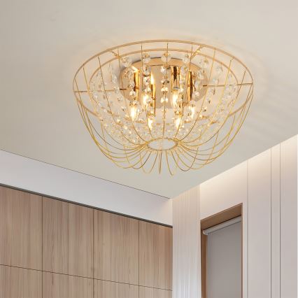 Brilagi - Lustre plafonnier VASTERAS 6xE14/40W/230V Ø 60 cm