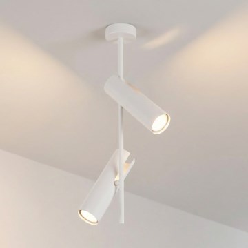 Brilagi - Lustre sur tige BRANCH 2xGU10/30W/230V blanc