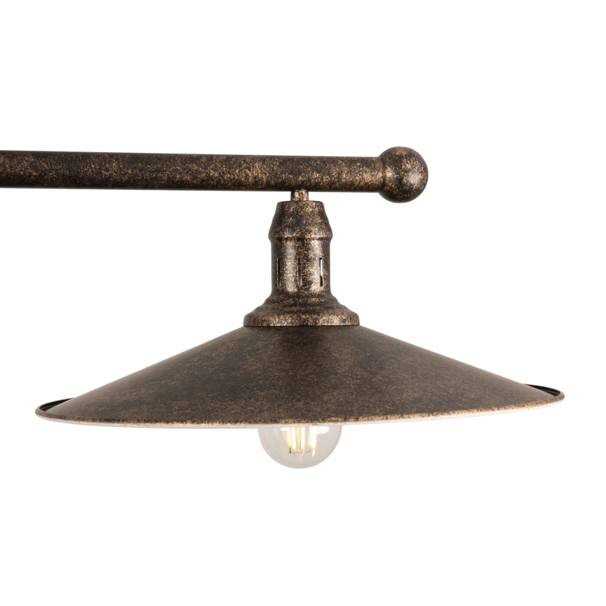BRILAGI - Lustre sur tige FORGE 2xE27/60W/230V cuivré/patiné