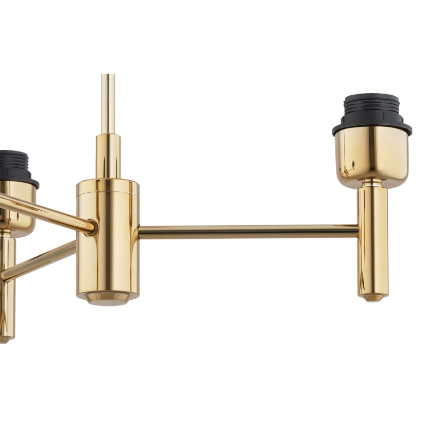 Brilagi - Lustre sur tige MONTE 3xE27/60W/230V bleu/doré