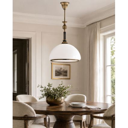 Brilagi - Lustre sur tige TAURUS 1xE27/15W/230V Ø 40 cm bronze